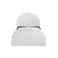 Archer White Boucle Ottoman TV Bed 34 Archer White Boucle Ottoman TV Bed -Daals Store XDC 029 ECRUBOUCLE WB4