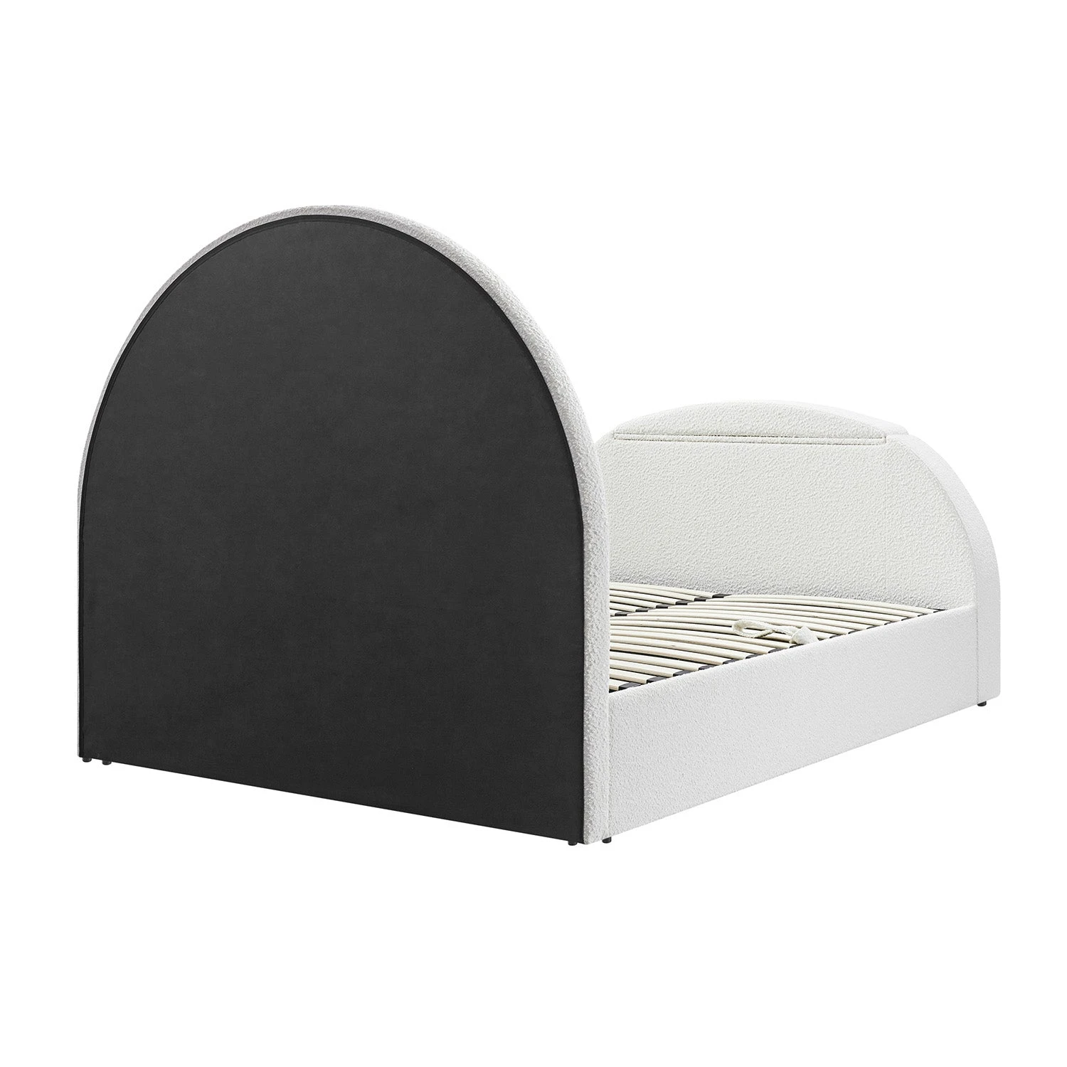 Archer White Boucle Ottoman TV Bed 18 Archer White Boucle Ottoman TV Bed - Image 18