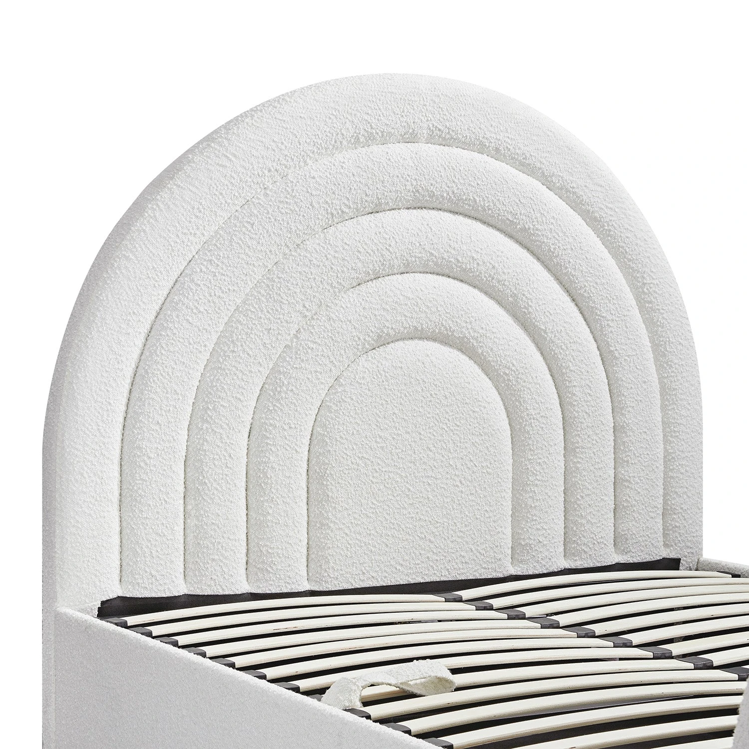 Archer White Boucle Ottoman TV Bed 19 Archer White Boucle Ottoman TV Bed - Image 19