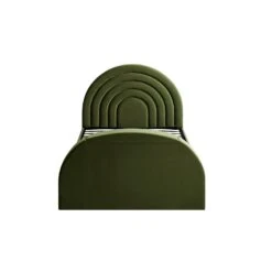 Archer Moss Green Velvet Ottoman TV Bed 16 Archer Moss Green Velvet Ottoman TV Bed -Daals Store XDC 029 MOSSGREEN WB3