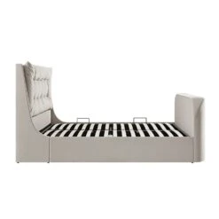 Hadley Champagne Velvet Ottoman TV Bed -Daals Store XDC 030 CHAMPVEL WB6