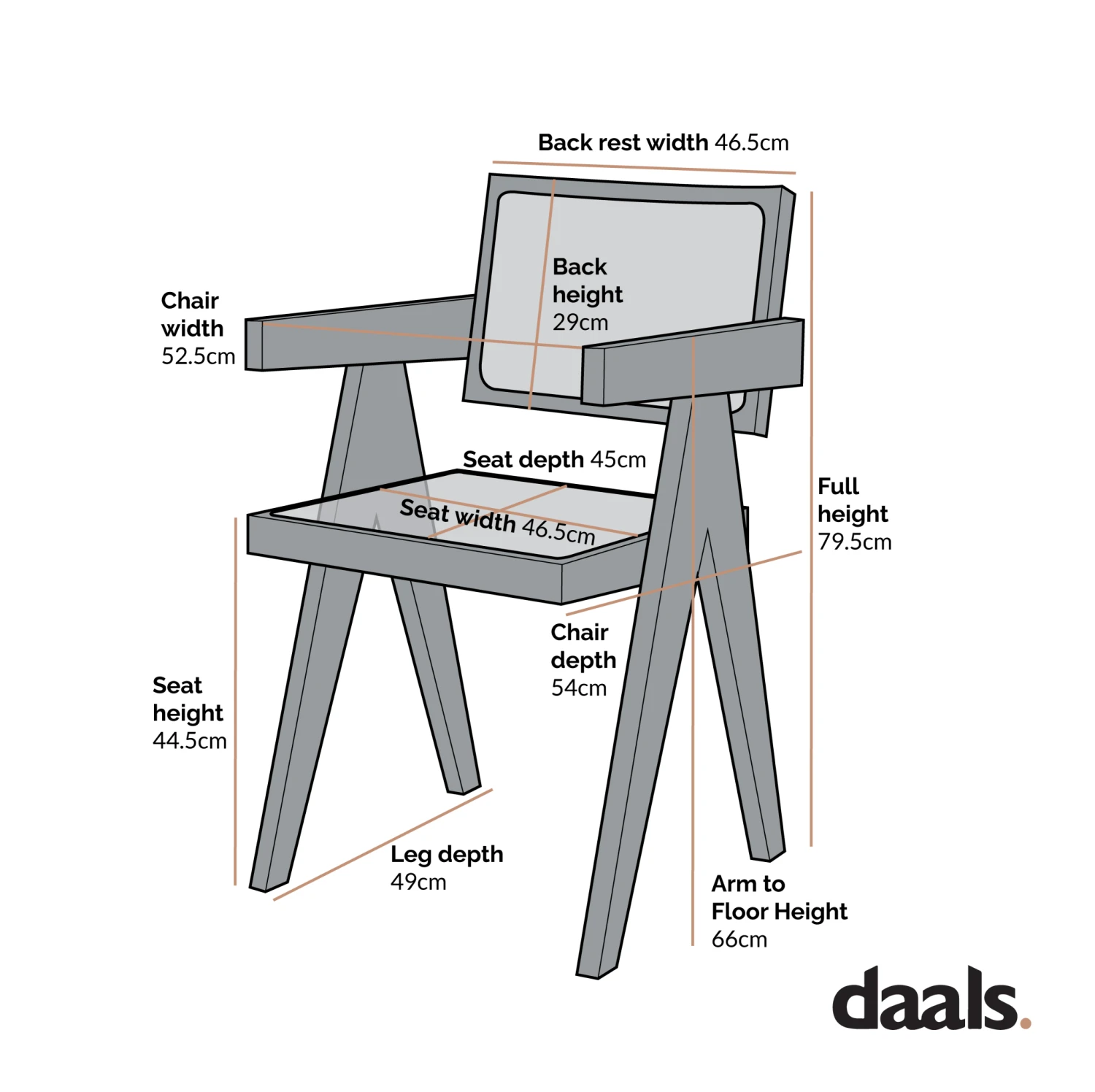 Jeanne Black Colour Cane Rattan Solid Beech Wood Dining Chair 5 Jeanne Black Colour Cane Rattan Solid Beech Wood Dining Chair - Image 5