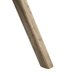 Bordon Natural Cane Rattan Folding Chair With Grey Upholstered Seat -Daals Store XN 2003B NATGREY detail3