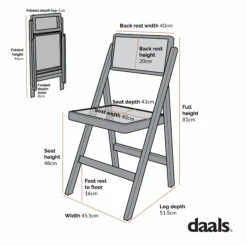 Frances Set Of 2 Folding Cane Rattan Chairs, Mint 18 Frances Set Of 2 Folding Cane Rattan Chairs, Mint -Daals Store XN 2054 2P CHART