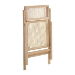 Frances Set Of 2 Folding Cane Rattan Chairs, Natural Colour -Daals Store XN 2054 NAT 2P WB6