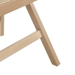 Frances Set Of 2 Folding Cane Rattan Chairs, Natural Colour -Daals Store XN 2054 NAT 2P detail3