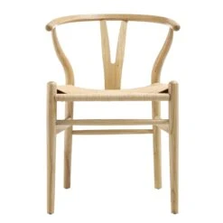 Hansel Wooden Natural Weave Dining Chair, Natural Colour Frame 12 Hansel Wooden Natural Weave Dining Chair, Natural Colour Frame -Daals Store XN R098 NAT WB2