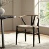 Hansel Padded Dining Chair, Taupe Velvet And Black Frame 18 Hansel Padded Dining Chair, Taupe Velvet And Black Frame -Daals Store XN R100 TAUPEVEL BLACK main