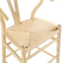 Hansel Wooden Natural Weave Counter Stool, Natural Frame -Daals Store XN R152 NAT detail2