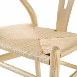 Hansel Wooden Natural Weave Counter Stool, Natural Frame -Daals Store XN R152 NAT detail3