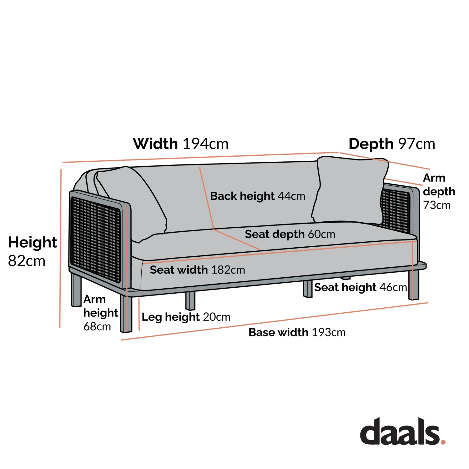 Pienza Cane Sofa Bed, Moss Green Velvet With Walnut Frame 6 Pienza Cane Sofa Bed, Moss Green Velvet With Walnut Frame - Image 6