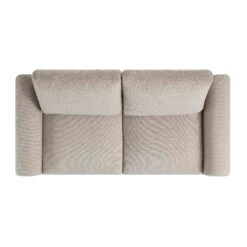 Hampstead Taupe Boucle Curved 2-Seater Sofa 16 Hampstead Taupe Boucle Curved 2-Seater Sofa -Daals Store XRSF 2161 TAUPE BOUCLE 2ST WB3
