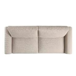 Hampstead Taupe Boucle Curved 3-Seater Sofa 16 Hampstead Taupe Boucle Curved 3-Seater Sofa -Daals Store XRSF 2161 TAUPE BOUCLE 3ST WB3