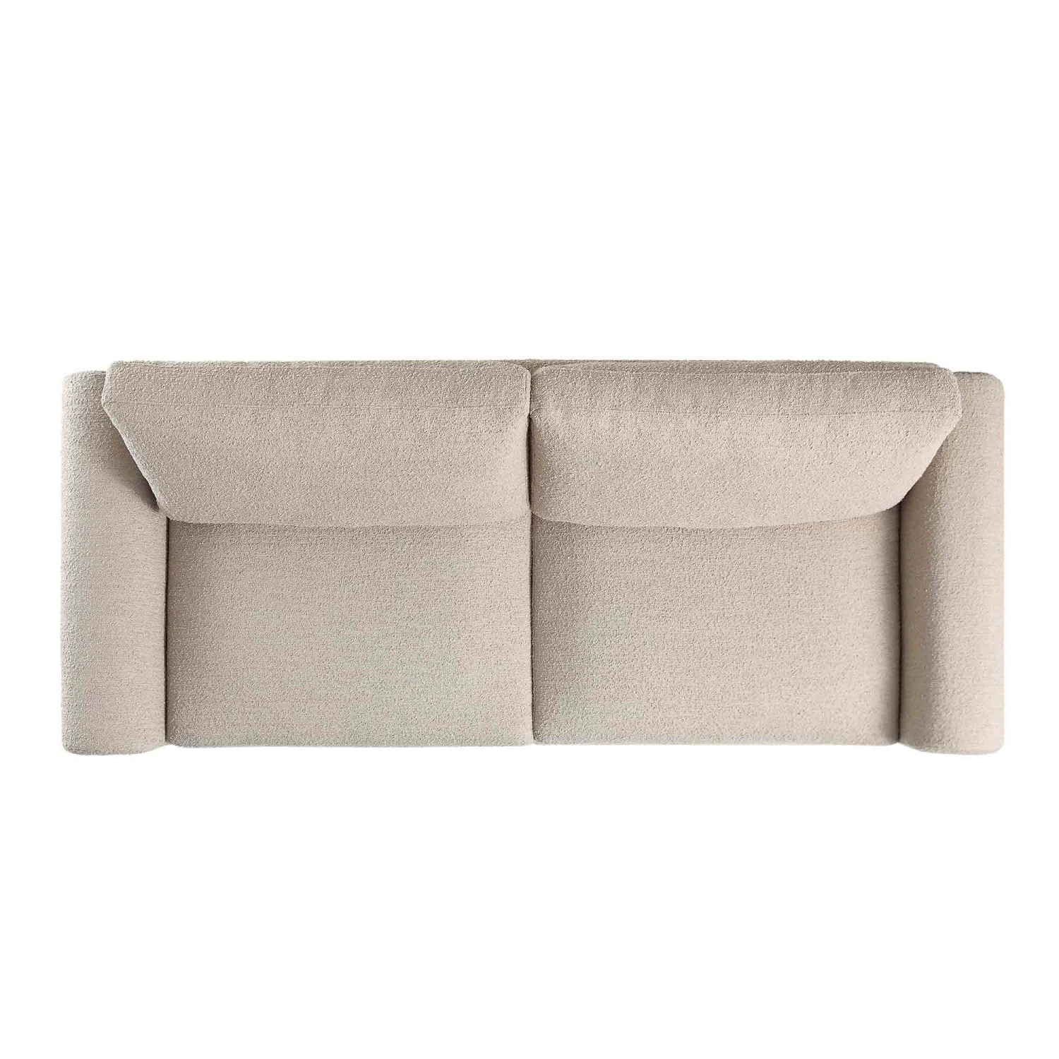 Hampstead Taupe Boucle Curved 3-Seater Sofa 6 Hampstead Taupe Boucle Curved 3-Seater Sofa - Image 6