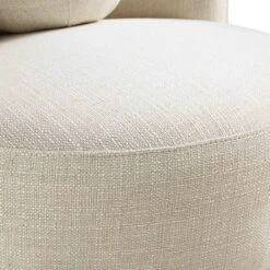 Amboise Armchair With Ball Cushion, Beige Linen Blend -Daals Store XRSF 2183 BEIGE LIN 1ST detail2