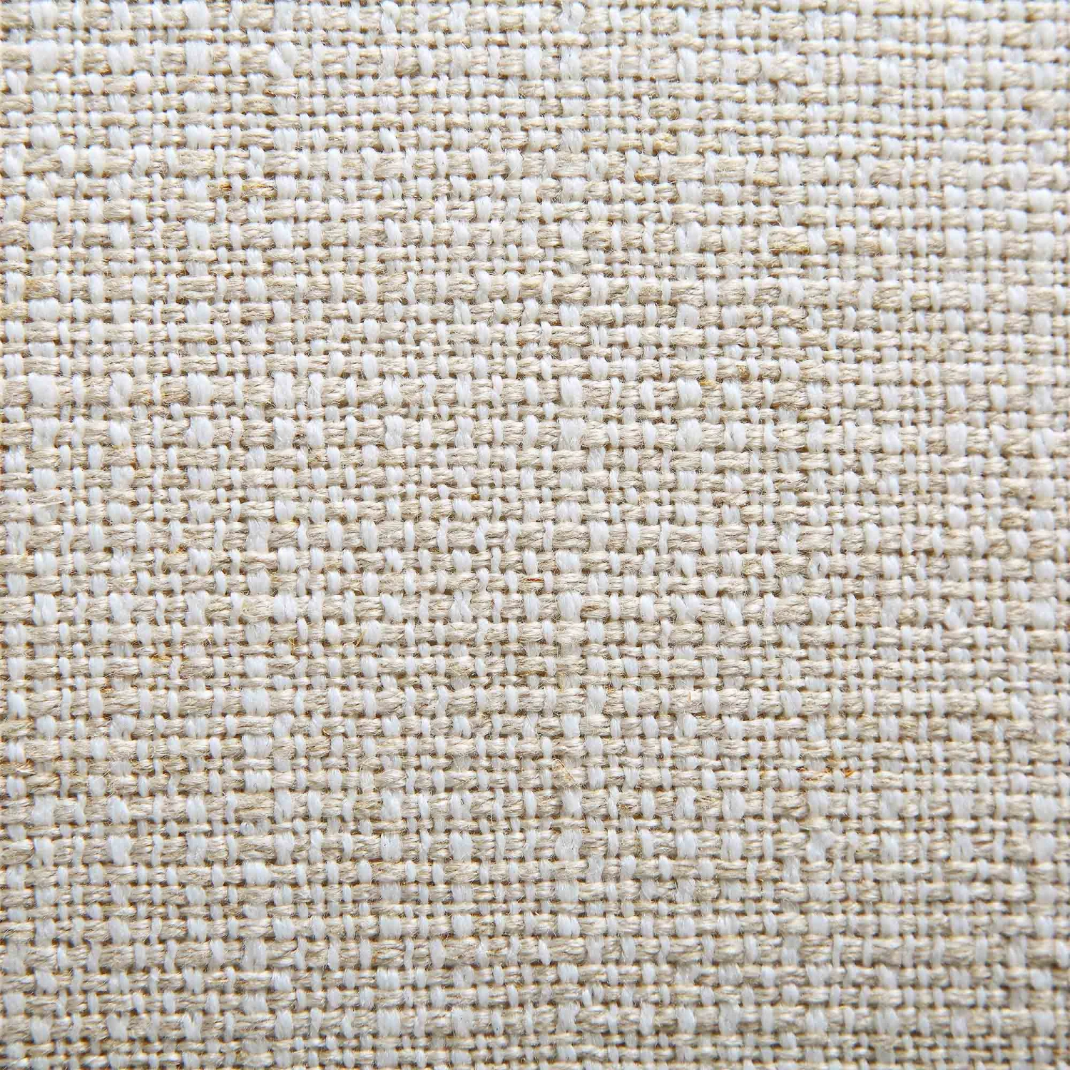 Amboise 3-Seater Curved Sofa With Ball Cushions, Beige Linen Blend 17 Amboise 3-Seater Curved Sofa With Ball Cushions, Beige Linen Blend - Image 17