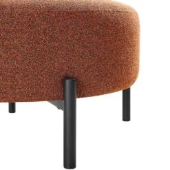 Amboise Armchair With Ball Cushion, Brick Boucle -Daals Store XRSF 2183 BRICK BOU 1ST detail2