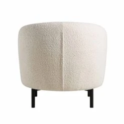Amboise Armchair With Ball Cushion, Ecru Boucle -Daals Store XRSF 2183 ERCU BOU 1ST WB6