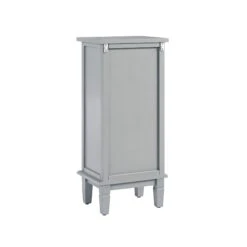 Chantilly Mid Grey Carved Bathroom Cupboard -Daals Store XXBAC 059 GREY WB5