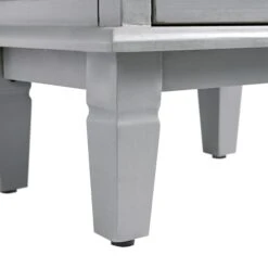 Chantilly Mid Grey Carved Bathroom Cupboard -Daals Store XXBAC 059 GREY detail4