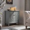 Chantilly Mid Grey Carved Small Sideboard -Daals Store XXCAB 017 GREY main