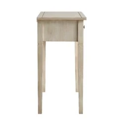 Chantilly Whitewashed Carved Console/ Dressing Table 21 Chantilly Whitewashed Carved Console/ Dressing Table -Daals Store XXCNS 013 WHITEWASH WB5