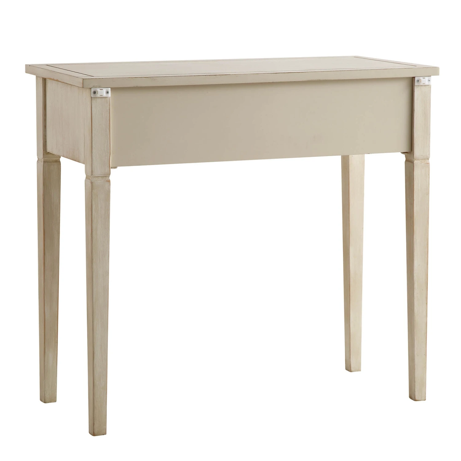 Chantilly Whitewashed Carved Console/ Dressing Table 9 Chantilly Whitewashed Carved Console/ Dressing Table - Image 9