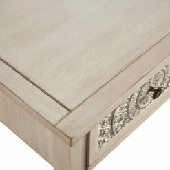Chantilly Whitewashed Carved Console/ Dressing Table 27 Chantilly Whitewashed Carved Console/ Dressing Table -Daals Store XXCNS 013 WHITEWASH detail5