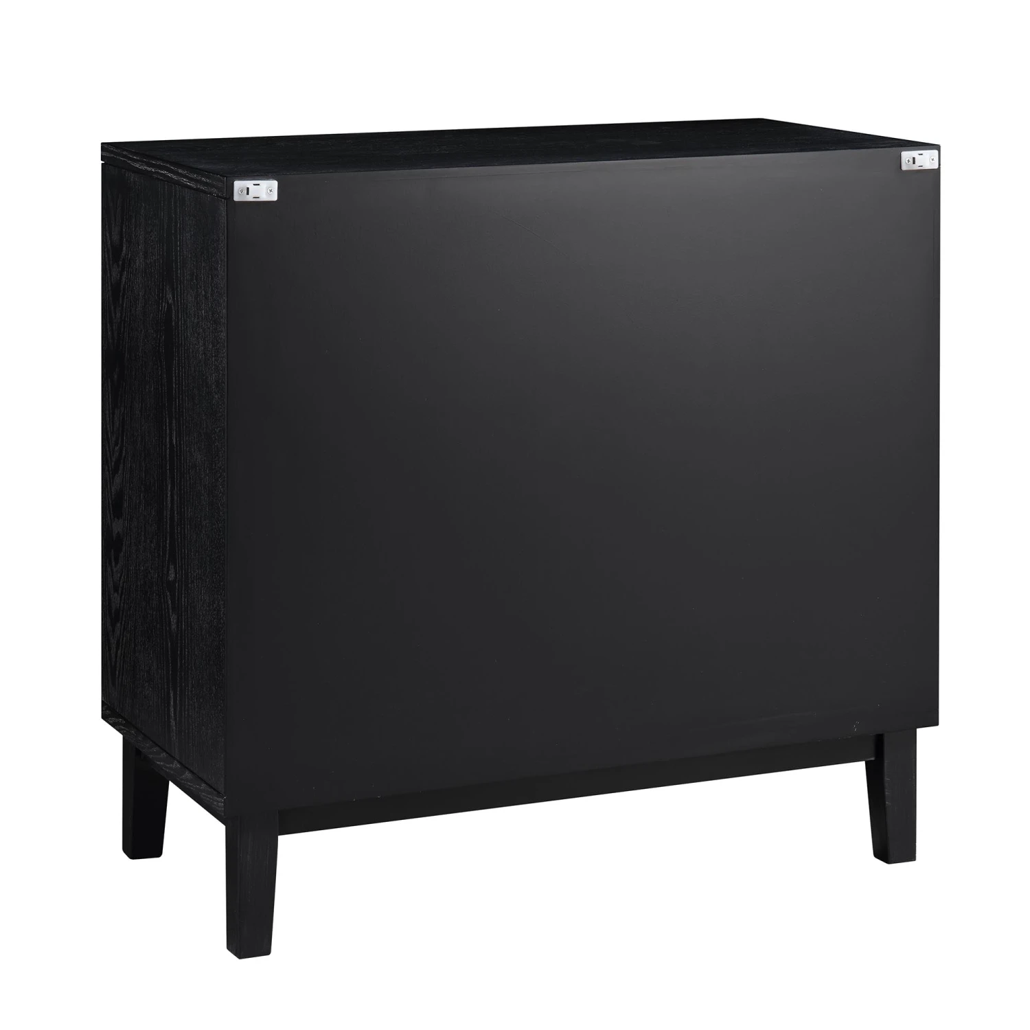 Bianca Chip Carved 3 Drawer Chest, Antique Bronze & Black 10 Bianca Chip Carved 3 Drawer Chest, Antique Bronze & Black - Image 10