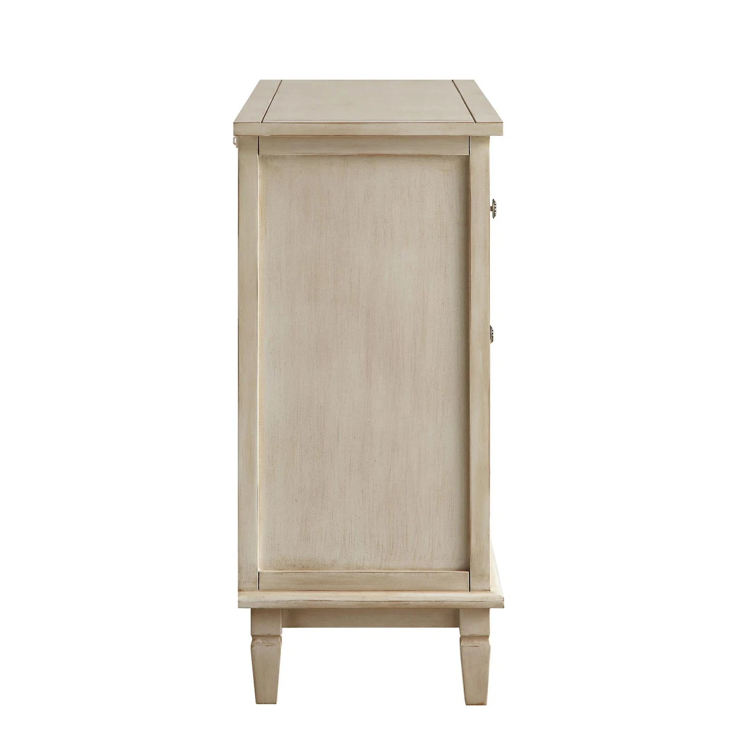 Chantilly Whitewashed Carved 3 Over 4 Drawer Chest 9 Chantilly Whitewashed Carved 3 Over 4 Drawer Chest - Image 9