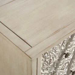 Chantilly Whitewashed Carved 3 Over 4 Drawer Chest 26 Chantilly Whitewashed Carved 3 Over 4 Drawer Chest -Daals Store XXCOD 015 WHITEWASH detail3