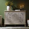 Chantilly Whitewashed Carved 3 Over 4 Drawer Chest 31 Chantilly Whitewashed Carved 3 Over 4 Drawer Chest -Daals Store XXCOD 015 WHITEWASH main