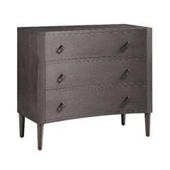 Thalia Concave Chest Of Drawers, Silver Oak -Daals Store XXCOD 023 SILVEROAK WB2
