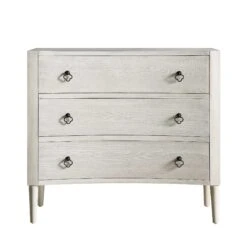 Thalia Concave Chest Of Drawers, Washed White 21 Thalia Concave Chest Of Drawers, Washed White -Daals Store XXCOD 023 WHITEWASH WB1