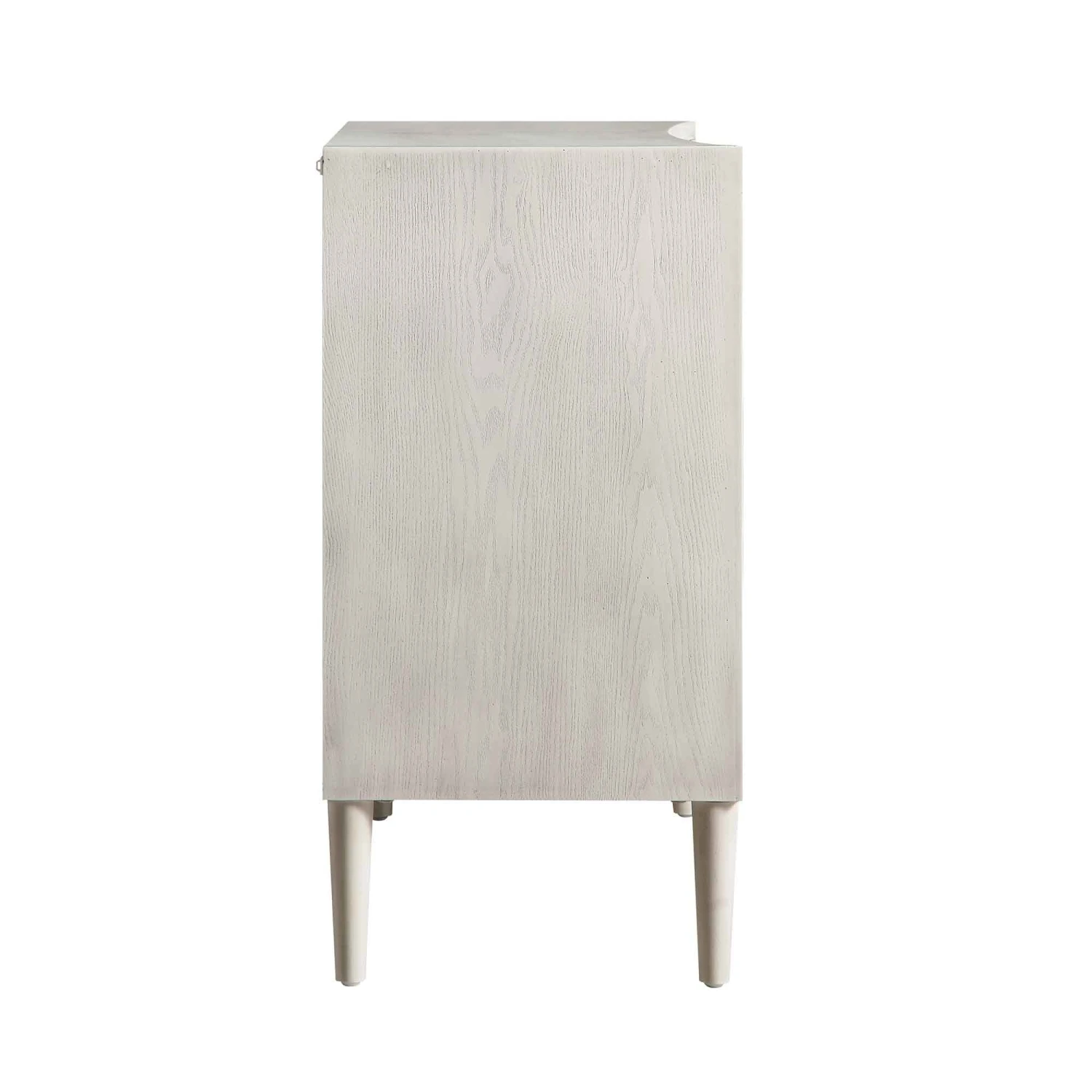 Thalia Concave Chest Of Drawers, Washed White 11 Thalia Concave Chest Of Drawers, Washed White - Image 11
