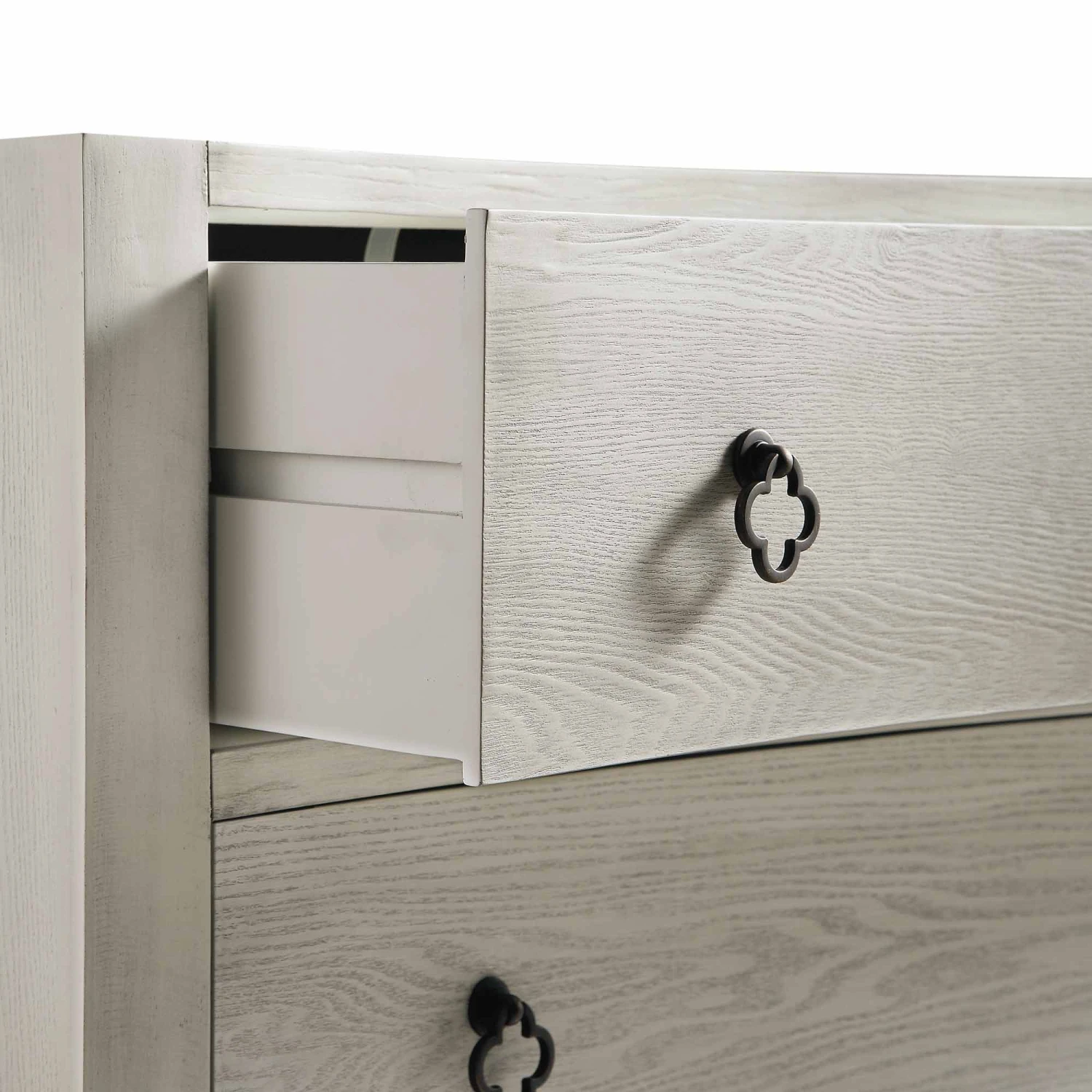 Thalia Concave Chest Of Drawers, Washed White 14 Thalia Concave Chest Of Drawers, Washed White - Image 14