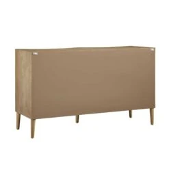 Thalia Concave Double Chest Of Drawers, Natural -Daals Store XXCOD 024 NAT WB7