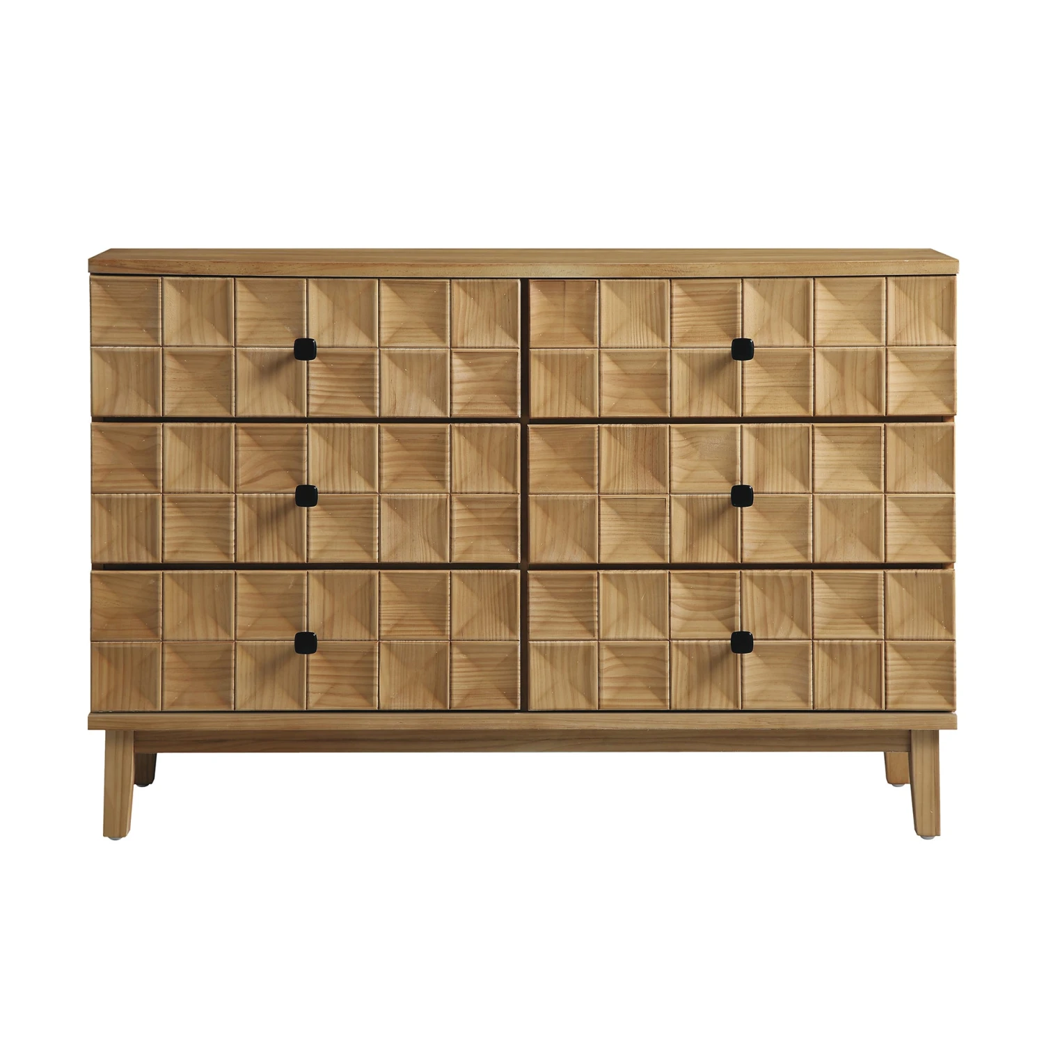 Gibbs Chest Of 6 Drawers, Natural 4 Gibbs Chest Of 6 Drawers, Natural - Image 4