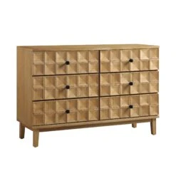 Gibbs Chest Of 6 Drawers, Natural 19 Gibbs Chest Of 6 Drawers, Natural -Daals Store XXCOD 027 NAT WB2