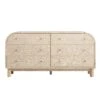 Maude Chest Of 6 Drawers, Natural Ash With Raffia -Daals Store XXCOD 033 NAT RAF WB1