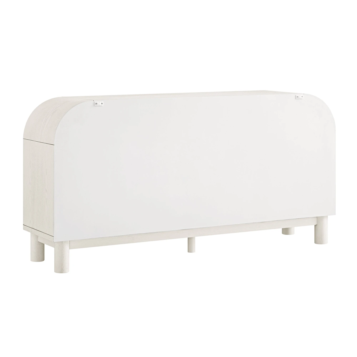Maude Chest Of 6 Drawers, Washed White Ash With Raffia 7 Maude Chest Of 6 Drawers, Washed White Ash With Raffia - Image 7