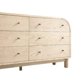 Maude Chest Of 6 Drawers, Natural Ash -Daals Store XXCOD 034 NAT NAT detail1
