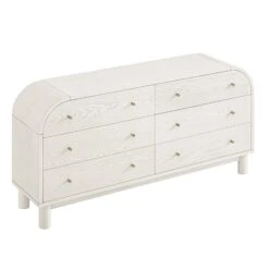 Maude Chest Of 6 Drawers, Washed White Ash 22 Maude Chest Of 6 Drawers, Washed White Ash -Daals Store XXCOD 034 WHITE WHITE WB4