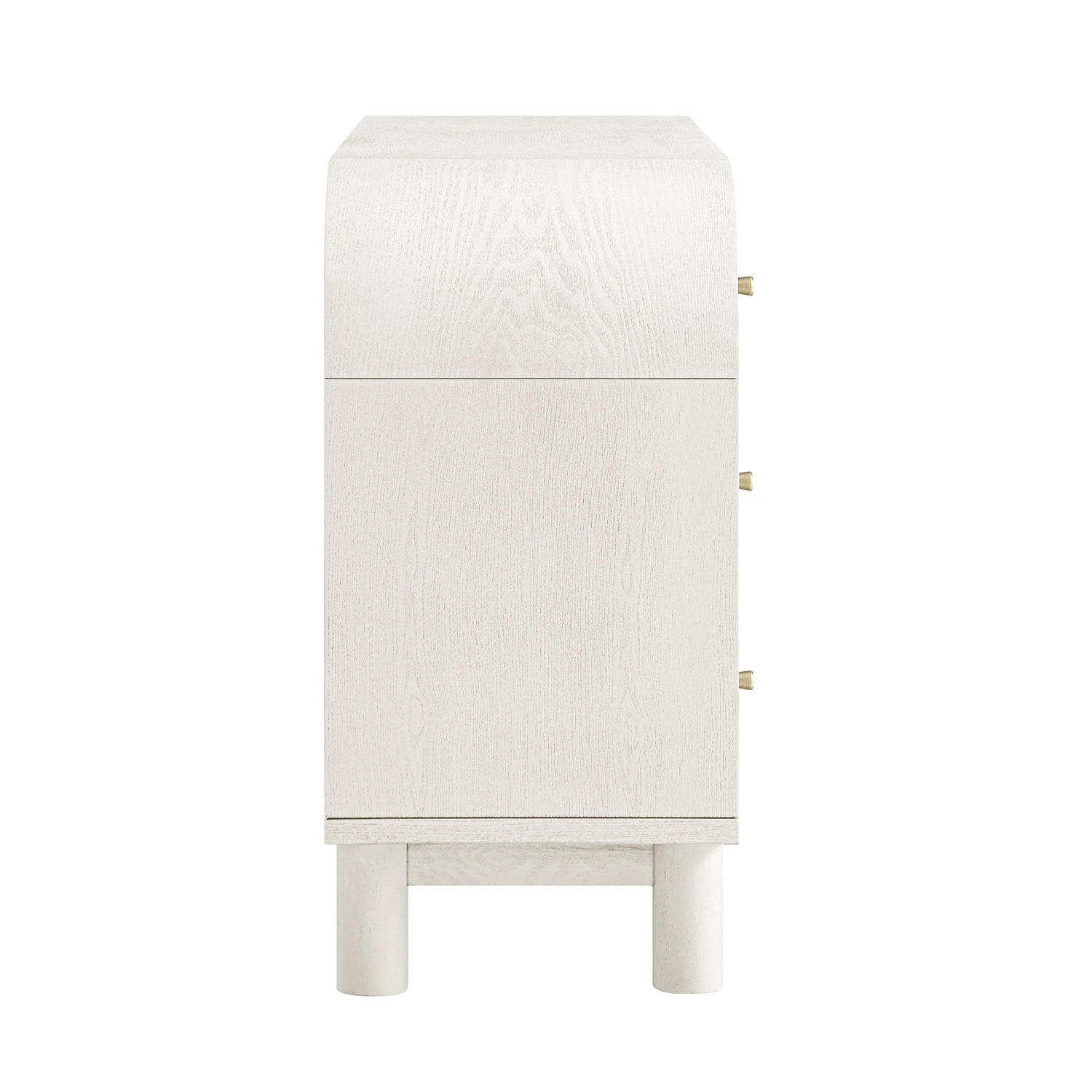Maude Chest Of 6 Drawers, Washed White Ash 10 Maude Chest Of 6 Drawers, Washed White Ash - Image 10
