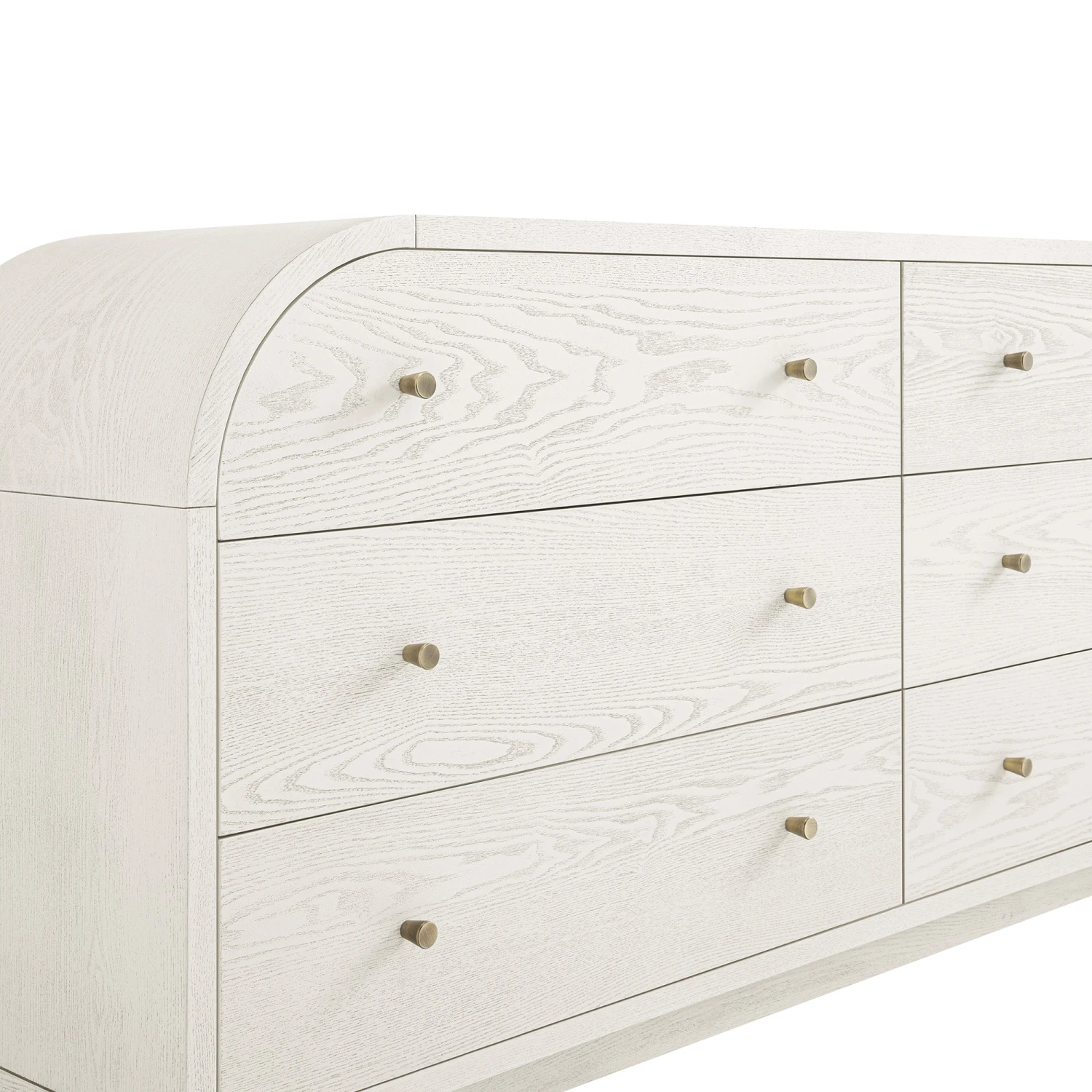 Maude Chest Of 6 Drawers, Washed White Ash 12 Maude Chest Of 6 Drawers, Washed White Ash - Image 12