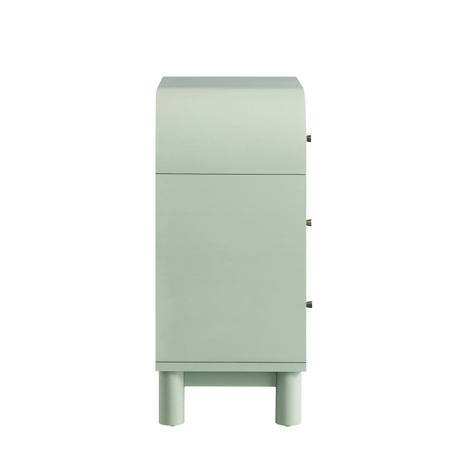 Maude Chest Of 3 Drawers, Muted Pistachio Ash With Raffia 10 Maude Chest Of 3 Drawers, Muted Pistachio Ash With Raffia - Image 10