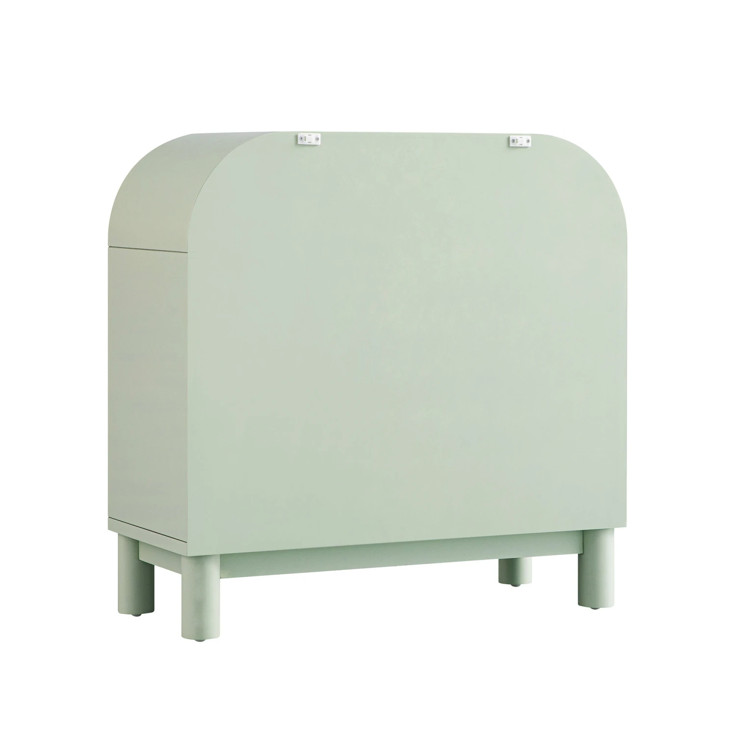 Maude Chest Of 3 Drawers, Muted Pistachio Ash With Raffia 11 Maude Chest Of 3 Drawers, Muted Pistachio Ash With Raffia - Image 11