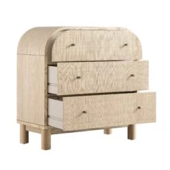 Maude Chest Of 3 Drawers, Natural Ash With Raffia 23 Maude Chest Of 3 Drawers, Natural Ash With Raffia -Daals Store XXCOD 035 NAT RAF WB3