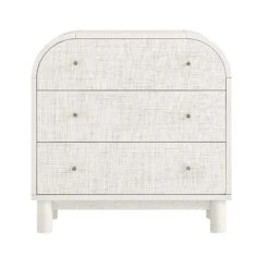 Maude Chest Of 3 Drawers, Washed White Ash With Raffia 17 Maude Chest Of 3 Drawers, Washed White Ash With Raffia -Daals Store XXCOD 035 WHITE RAF WB1