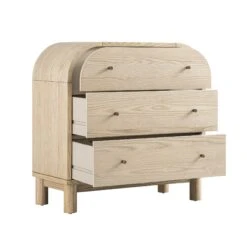 Maude Chest Of 3 Drawers, Natural Ash -Daals Store XXCOD 036 NAT NAT WB3